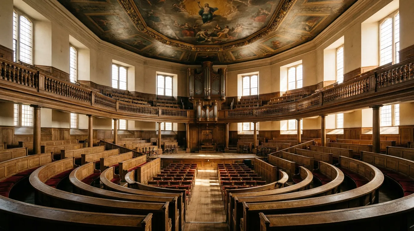 Sheldonian Theatre & cupola climb, Oxford