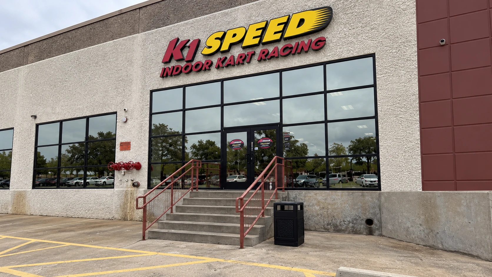 The K1 Speed entrance at McHale Court
