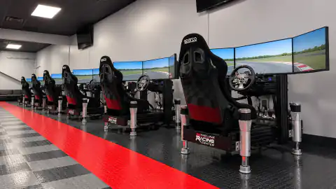 One Line Racing Center · simulators and coaching