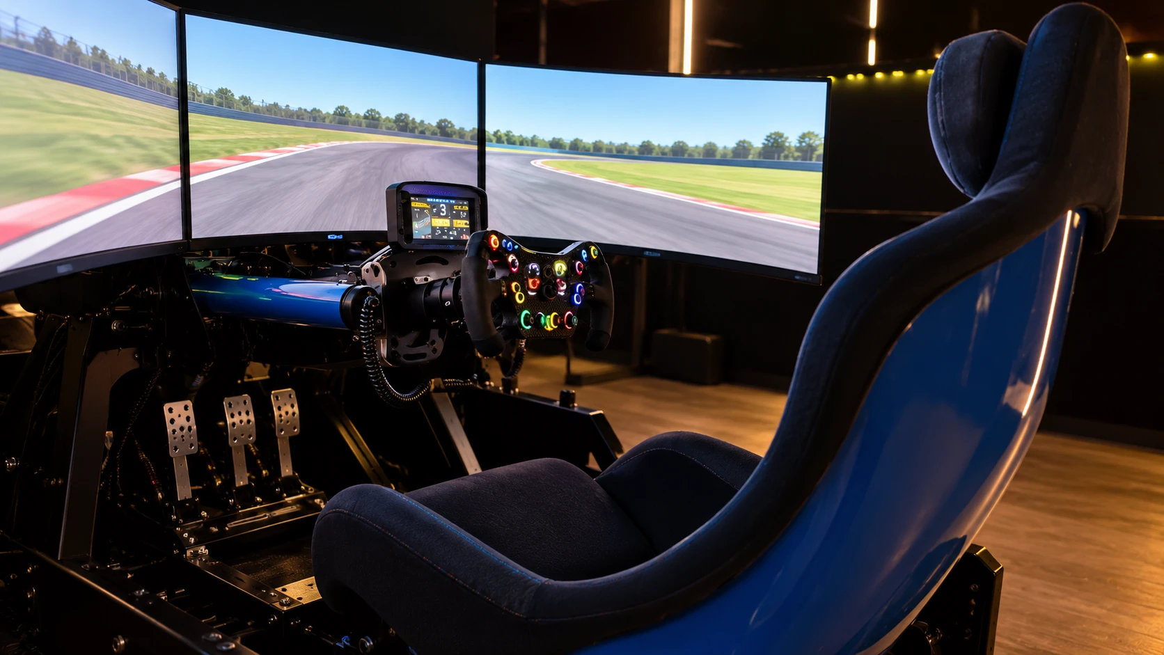 Race Club Austin · full-motion simulators, Austin