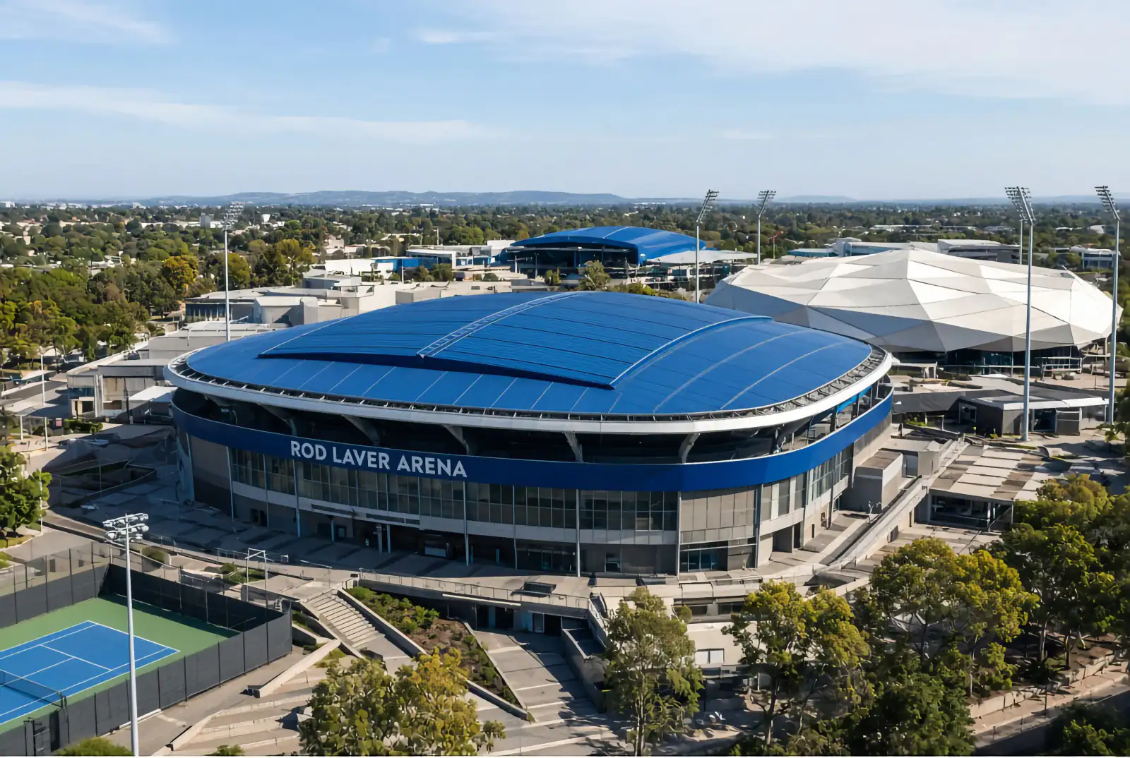 Editorial illustration: Rod Laver Arena