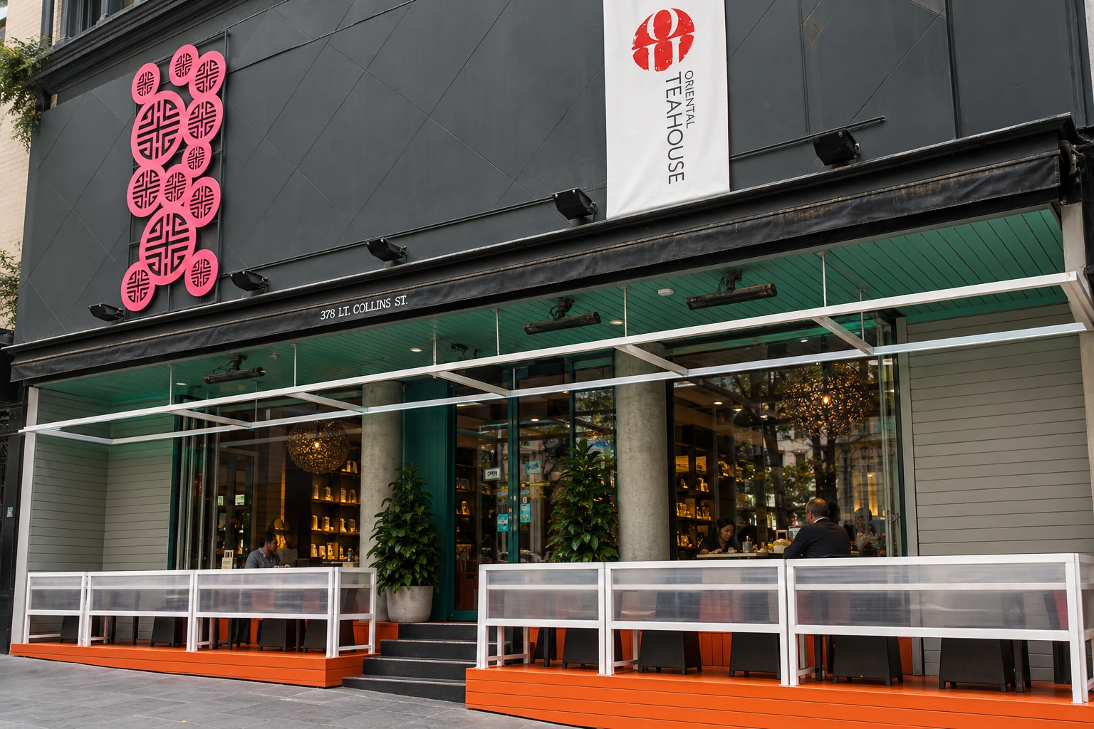 Oriental Teahouse’s Little Collins Street frontage