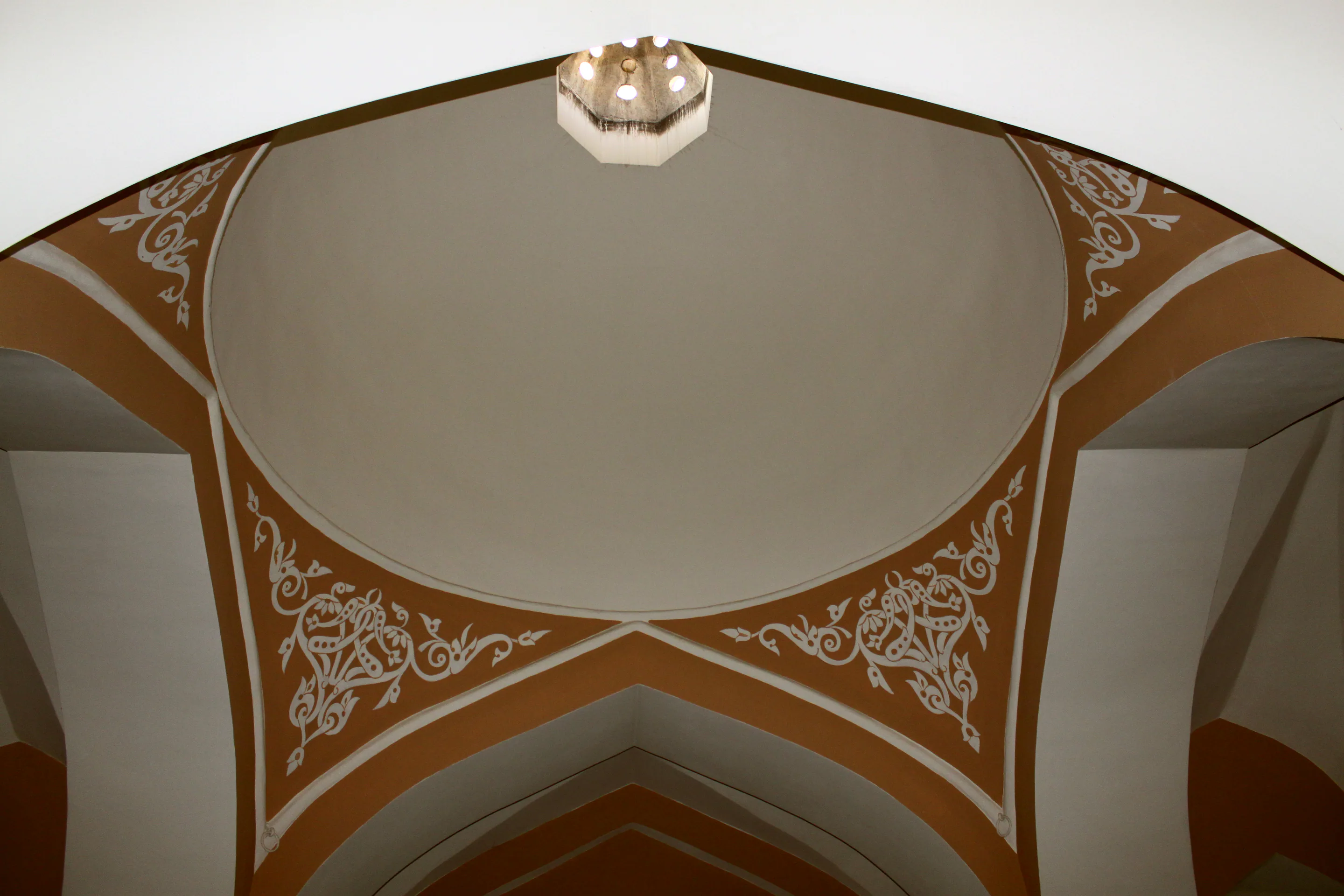 Aga Mikayil Bathhouse interior ceiling