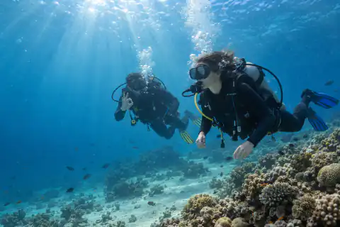 Al-Haddad Try Scuba