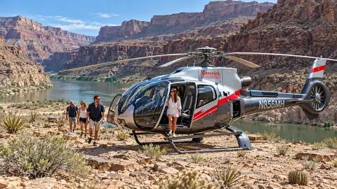 Maverick 'Wind Dancer' Heli Champagne Picnic