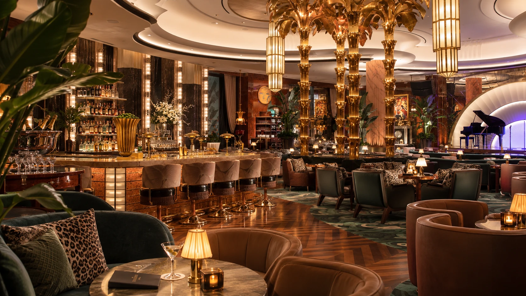 Cocktail bar at Delilah in Wynn Las Vegas