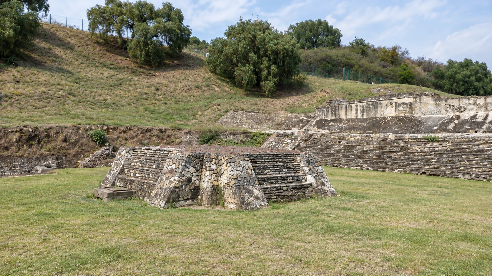 Cholula · archaeology beneath the great pyramid, Mexico City