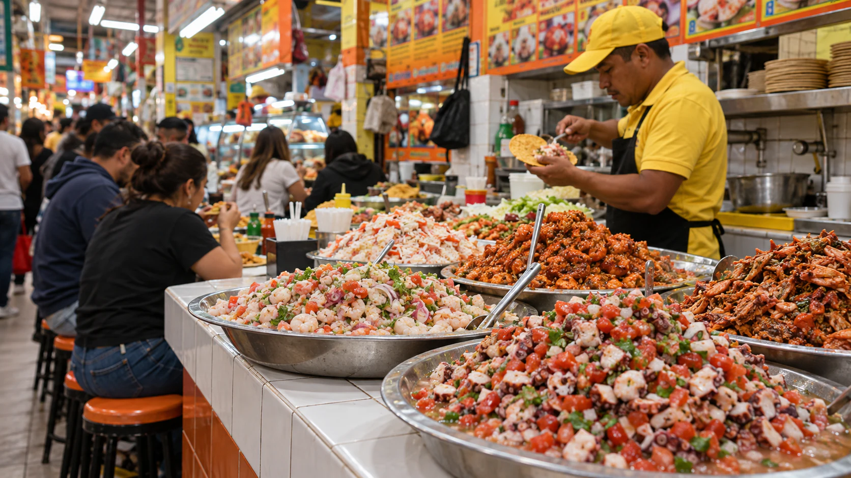 Mercado de Coyoacán · lunch stop, Mexico City