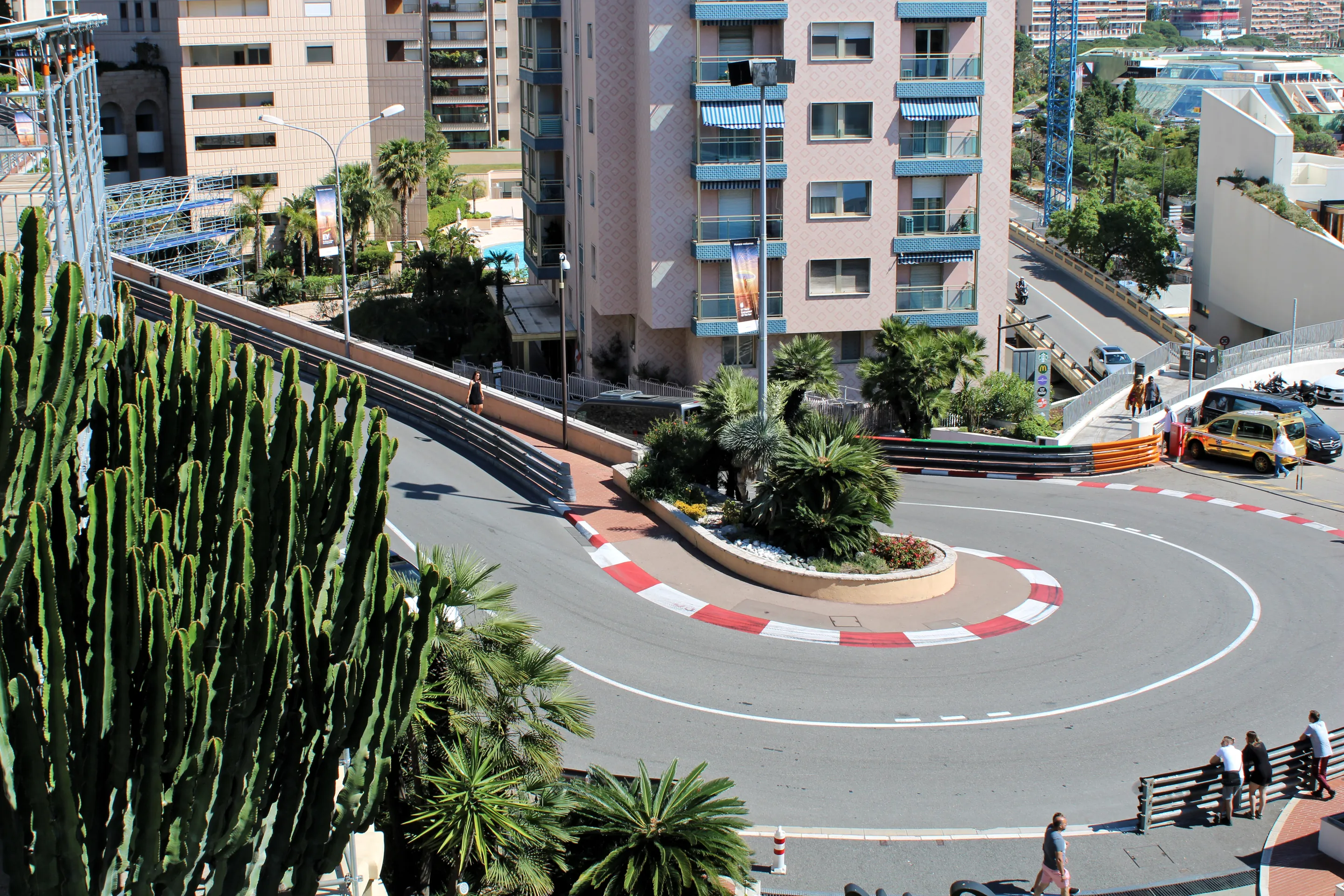 The Fairmont Hairpin on the Circuit de Monaco.