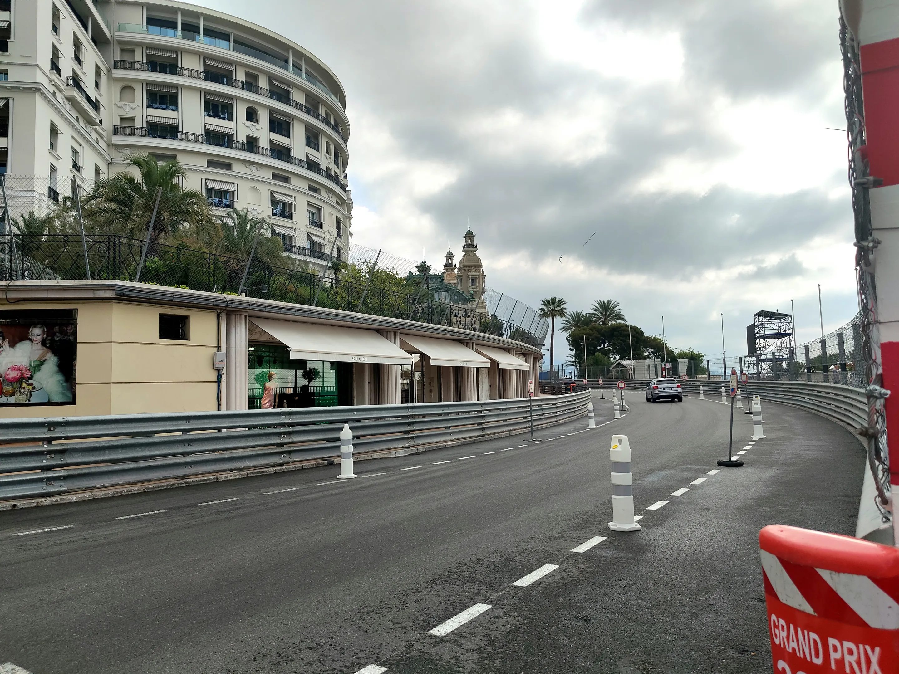 The Massenet corner on the Circuit de Monaco.