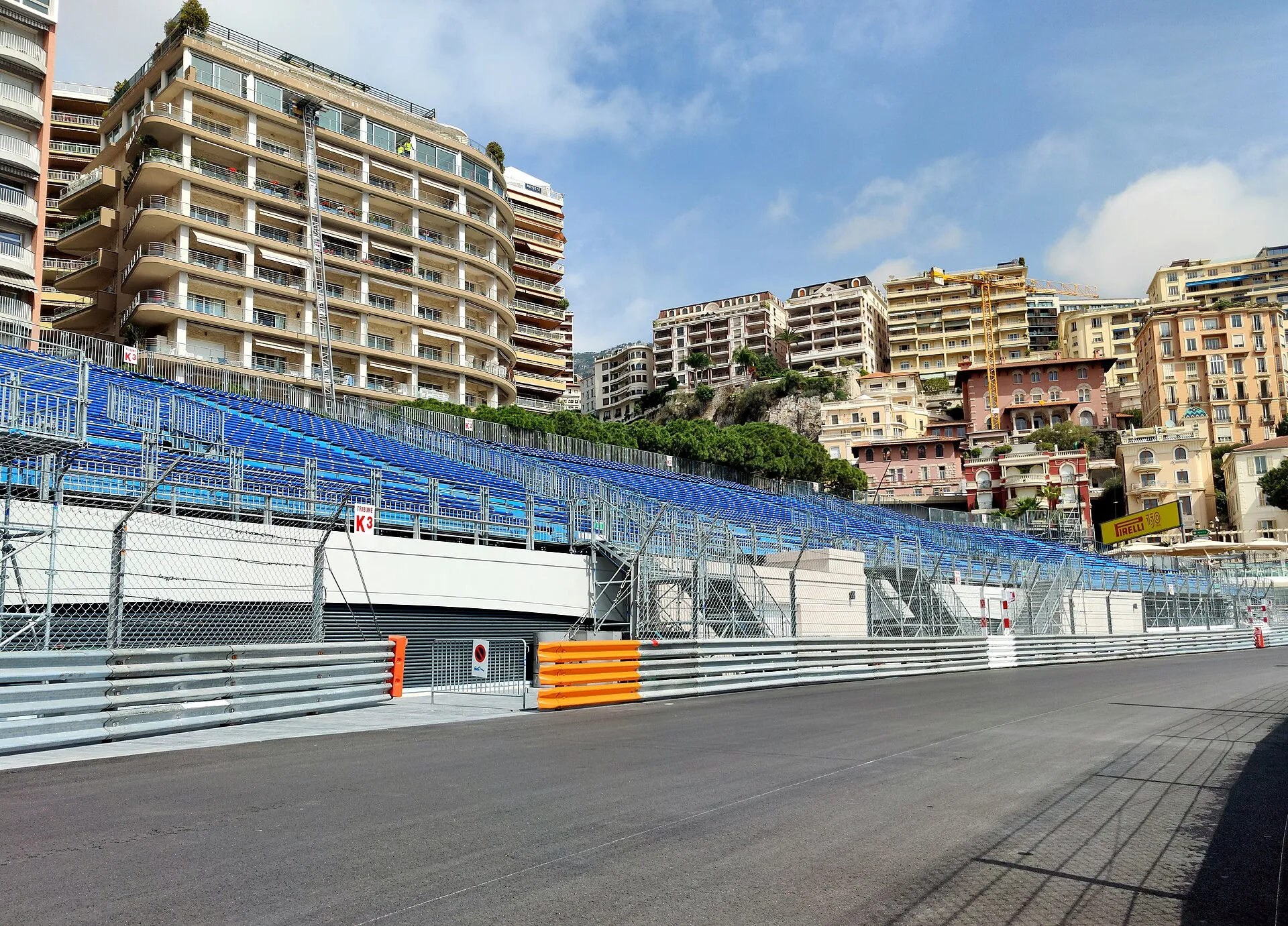 The exit of Tabac on the Circuit de Monaco.