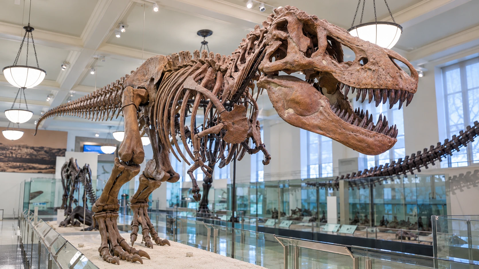 Dinosaur halls