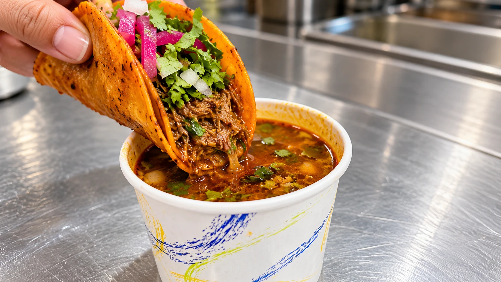 Birria-Landia Queens truck, New York