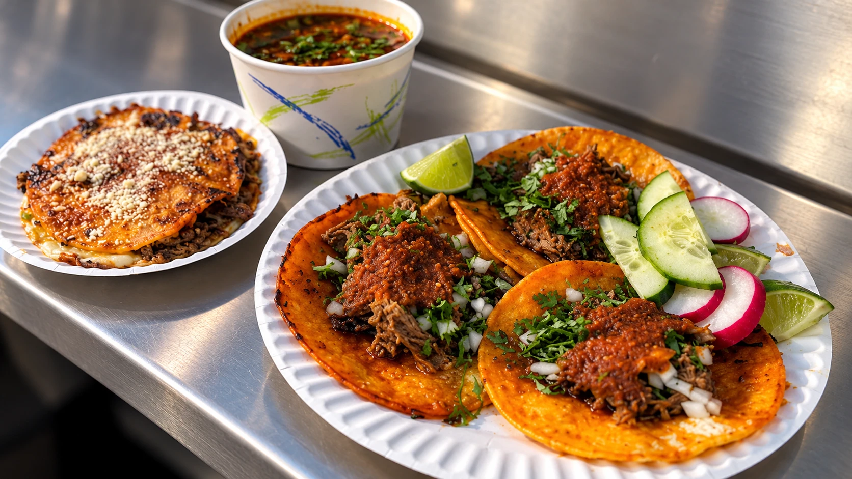 Tacos at the truck
