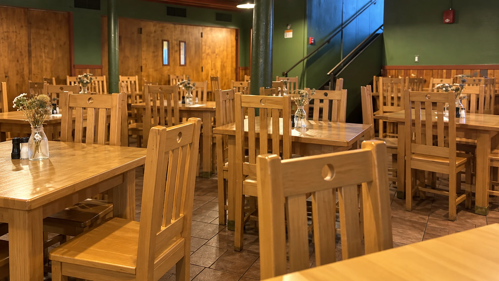 Indoor dining room