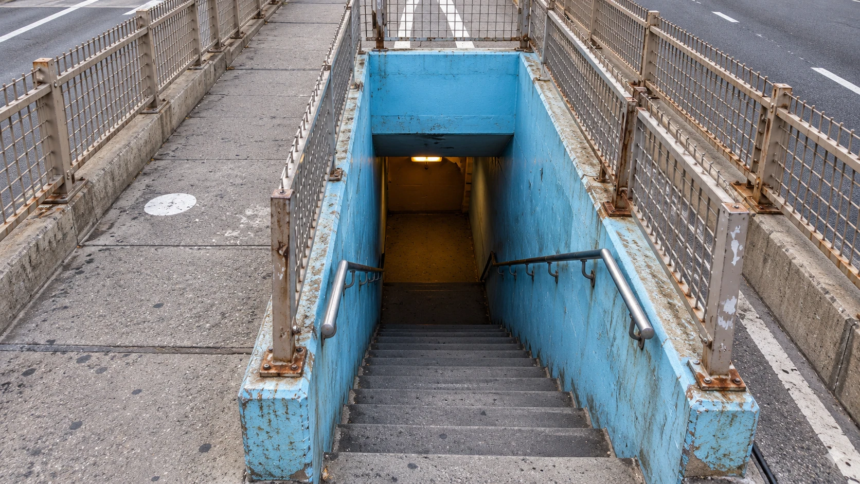 Park Row stairs