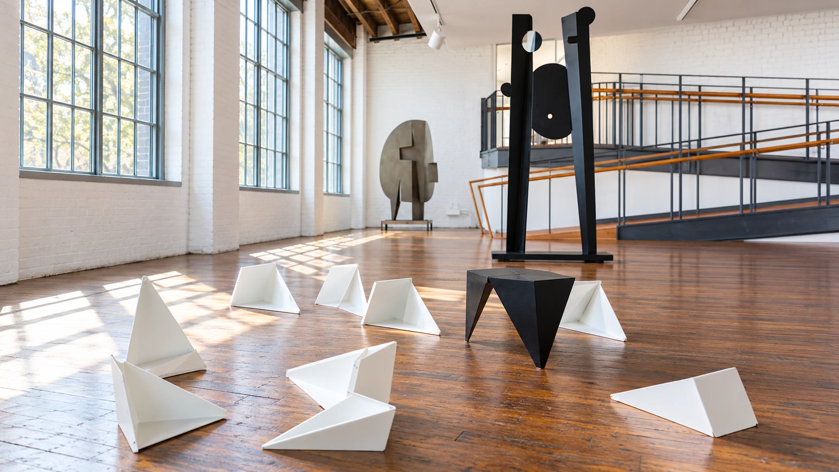 Noguchi indoor sculpture gallery