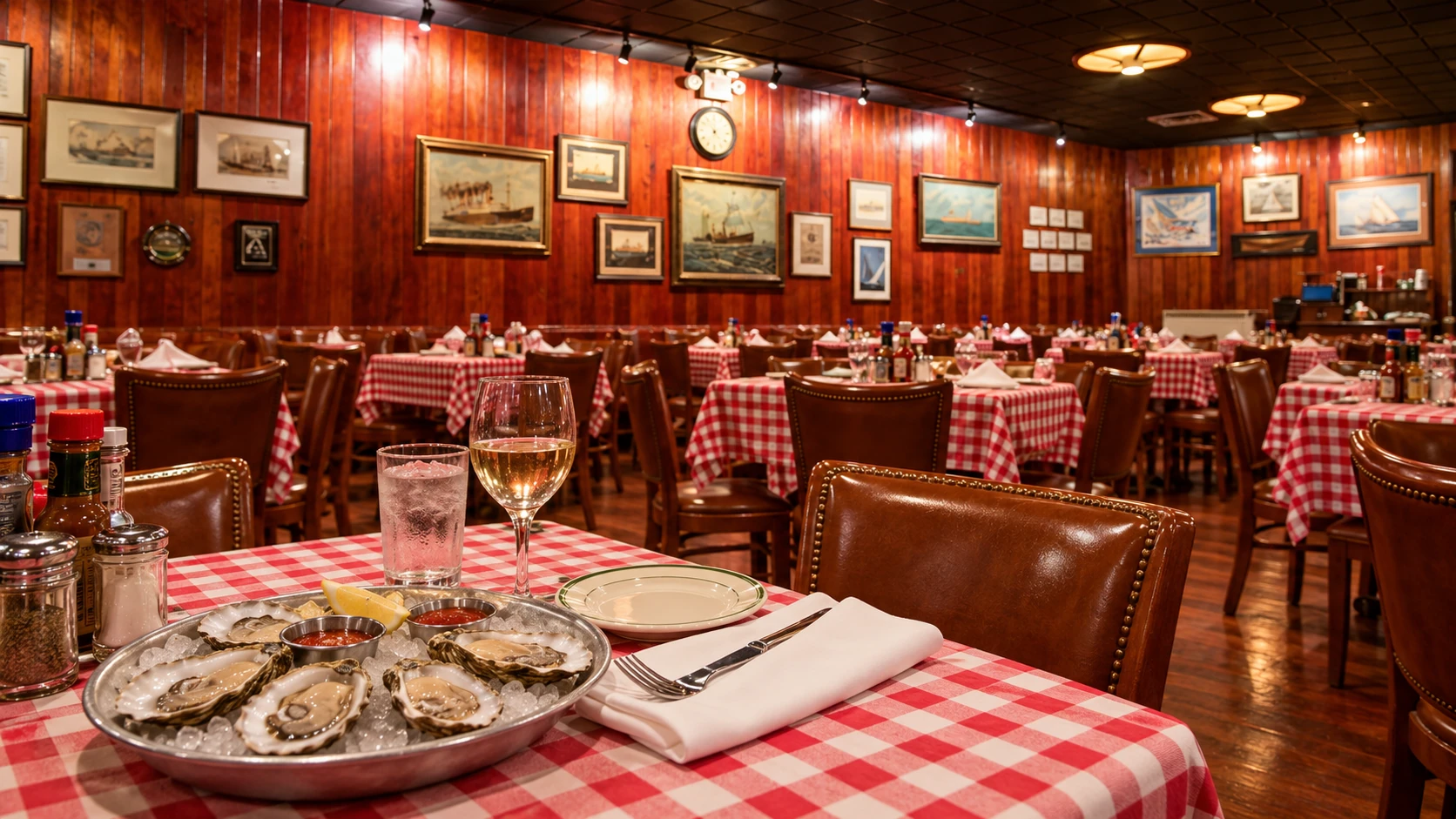 Saloon dining room