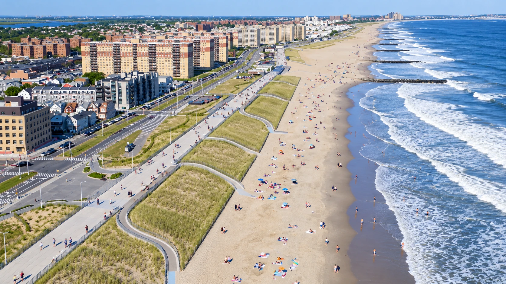 Boardwalk and dunes