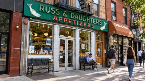 Russ & Daughters Houston Street shop