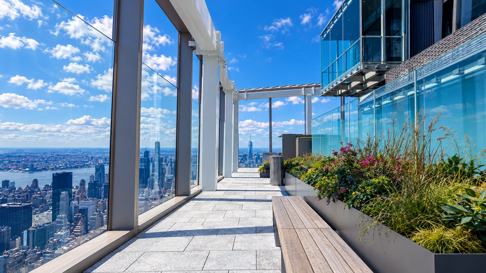 Outdoor terrace