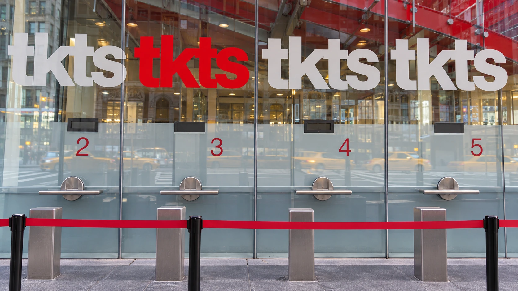 TKTS Times Square — choose a theatre night, New York
