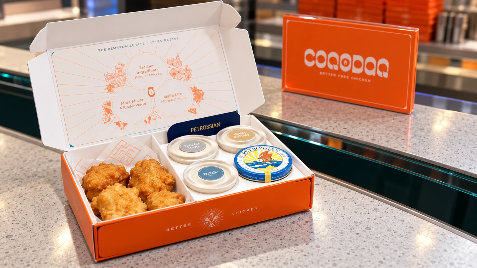 Nuggets and sauces