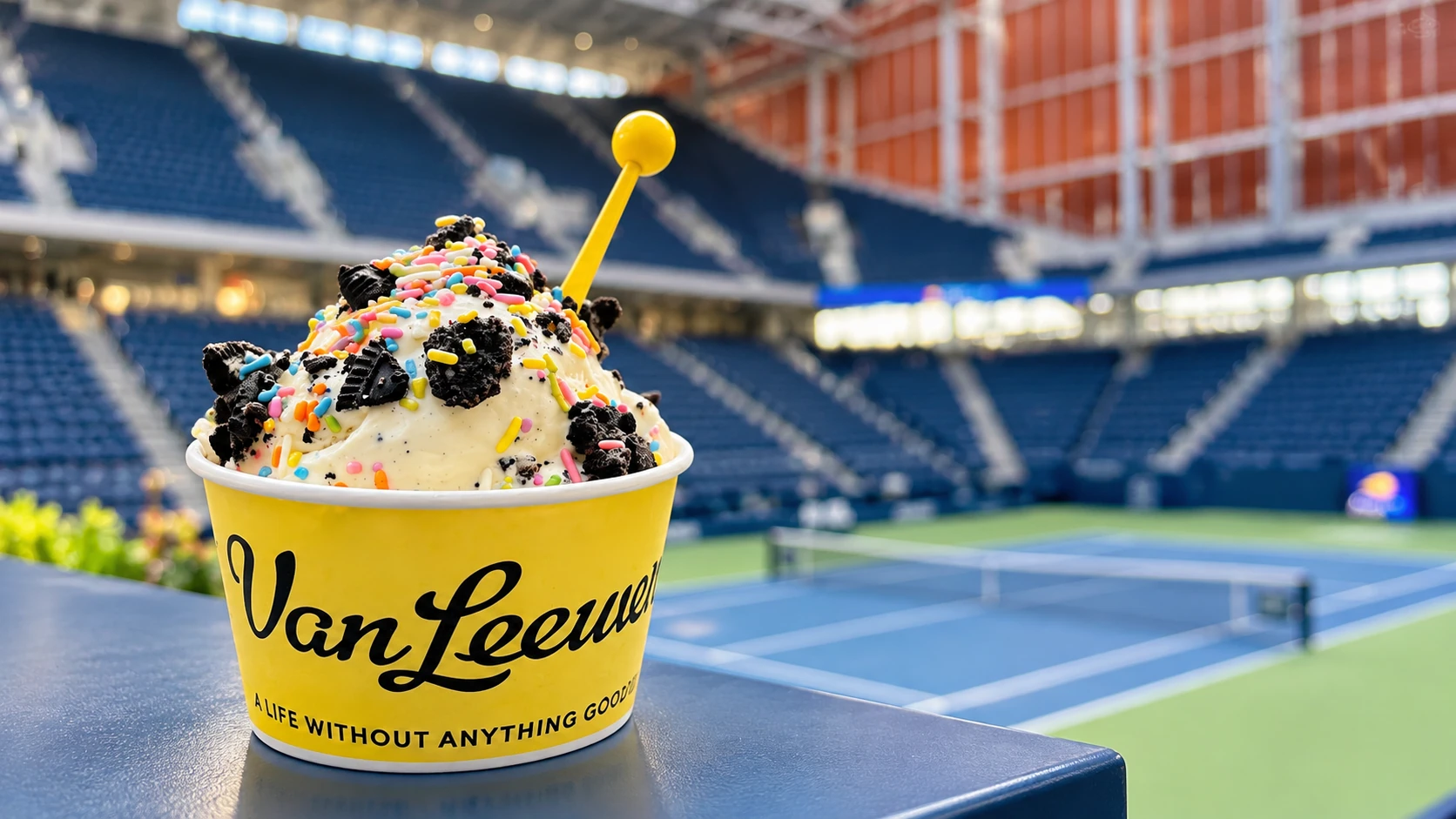 Courtside ice cream
