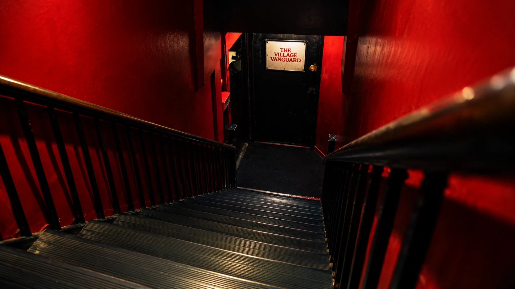 Basement stair descent