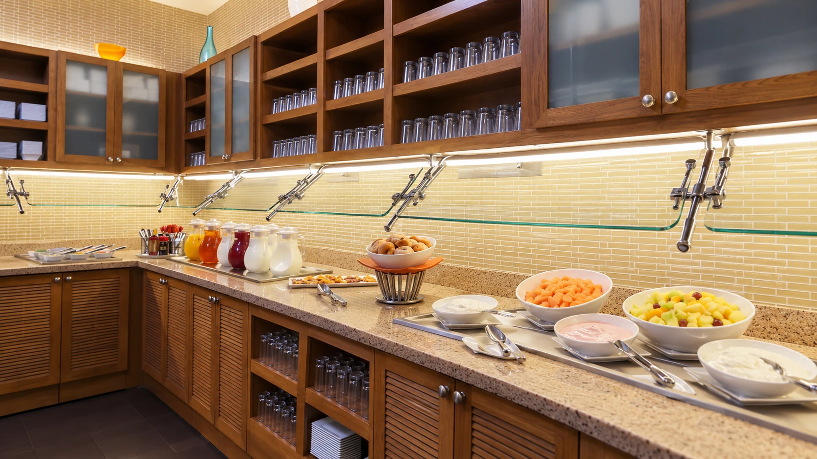 Breakfast bar