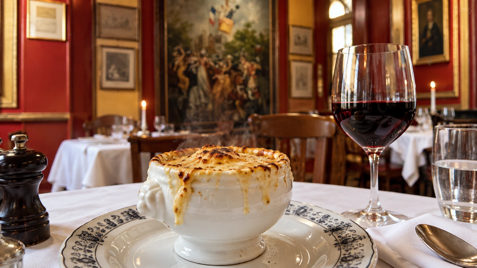 Onion soup