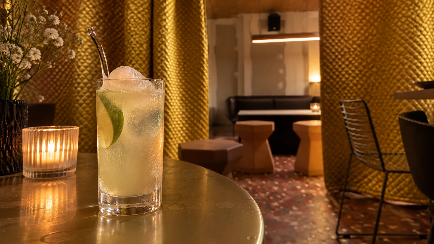 French-spirit cocktail