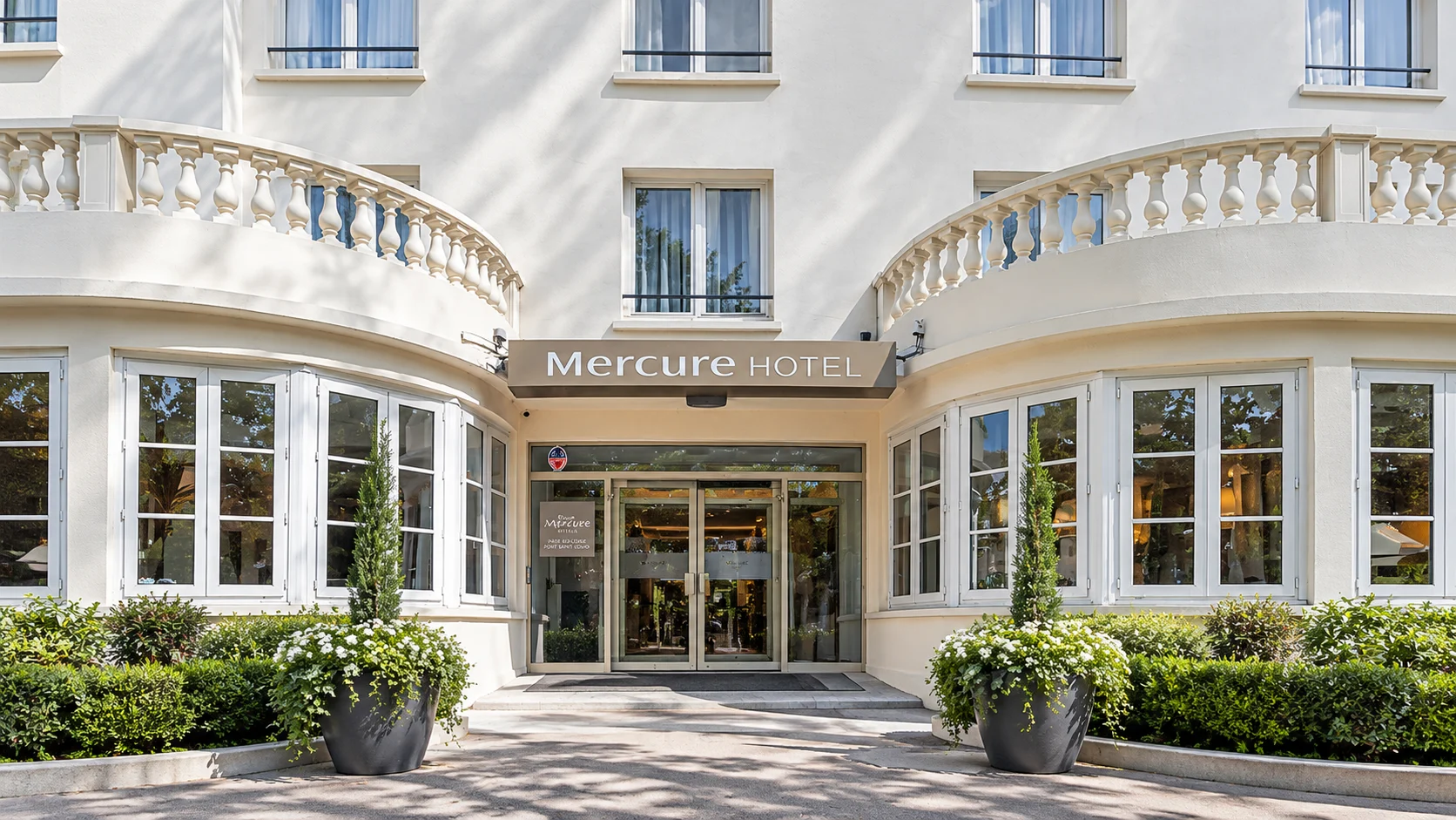 Hotel entrance