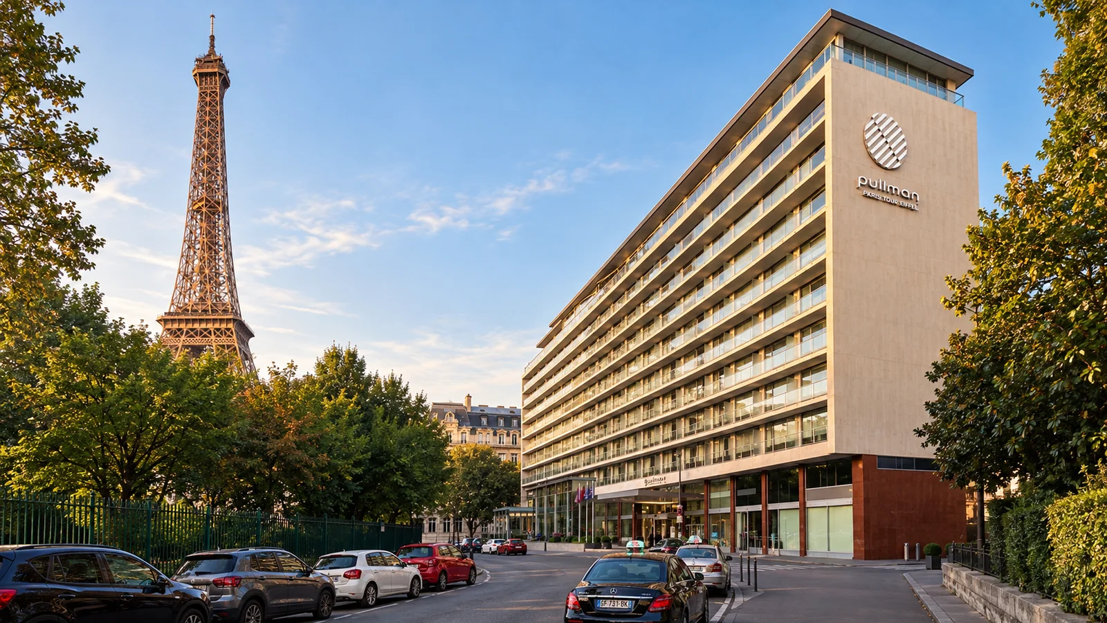 Hotel exterior at Pullman Paris Tour Eiffel