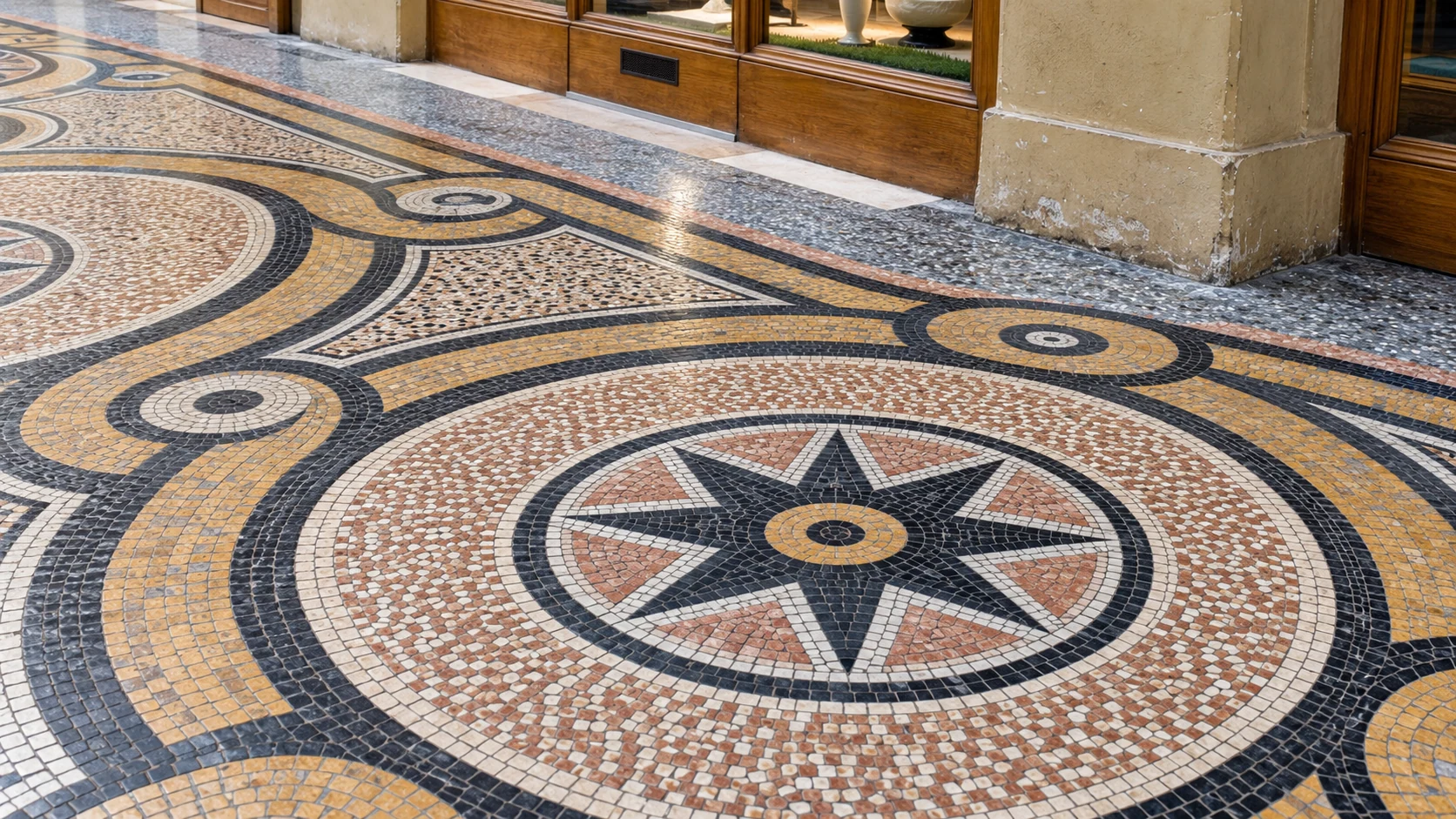 Mosaic craftsmanship