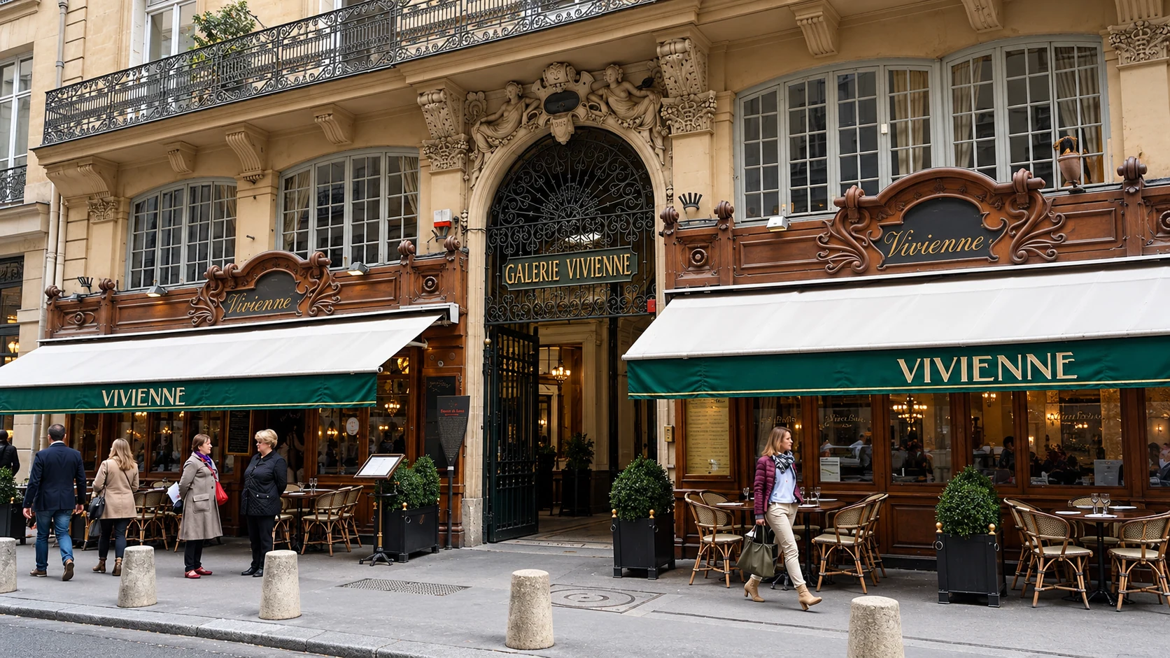 Rue Vivienne entrance