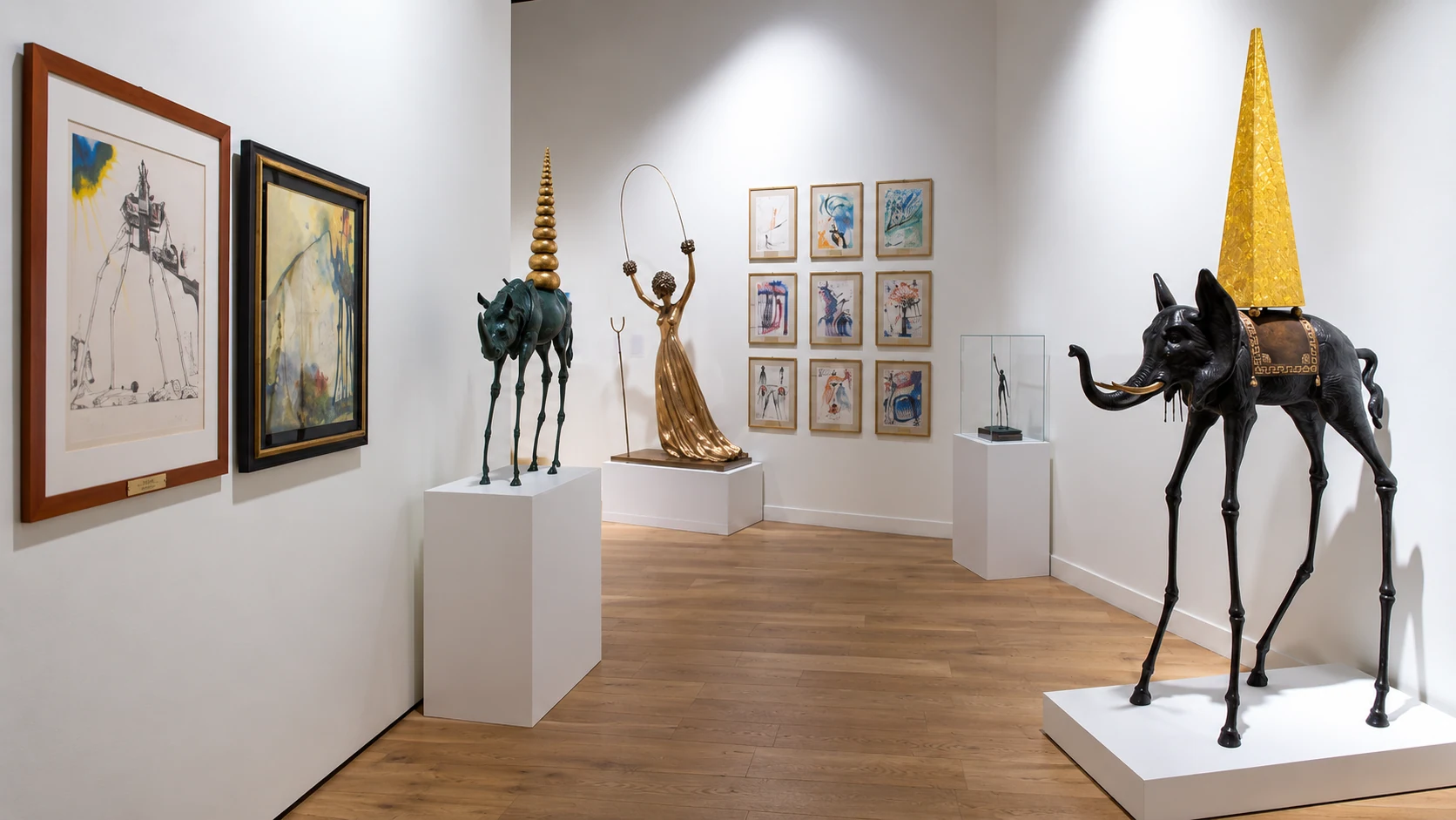 Dalí Paris sculpture room