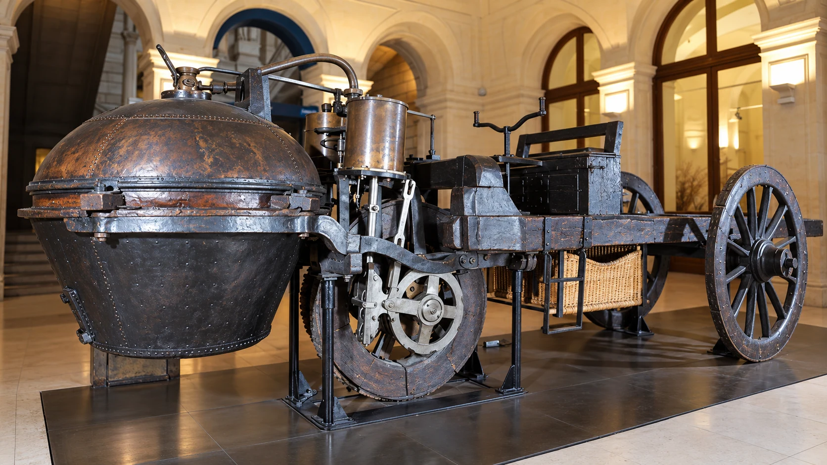 Cugnot’s steam cart
