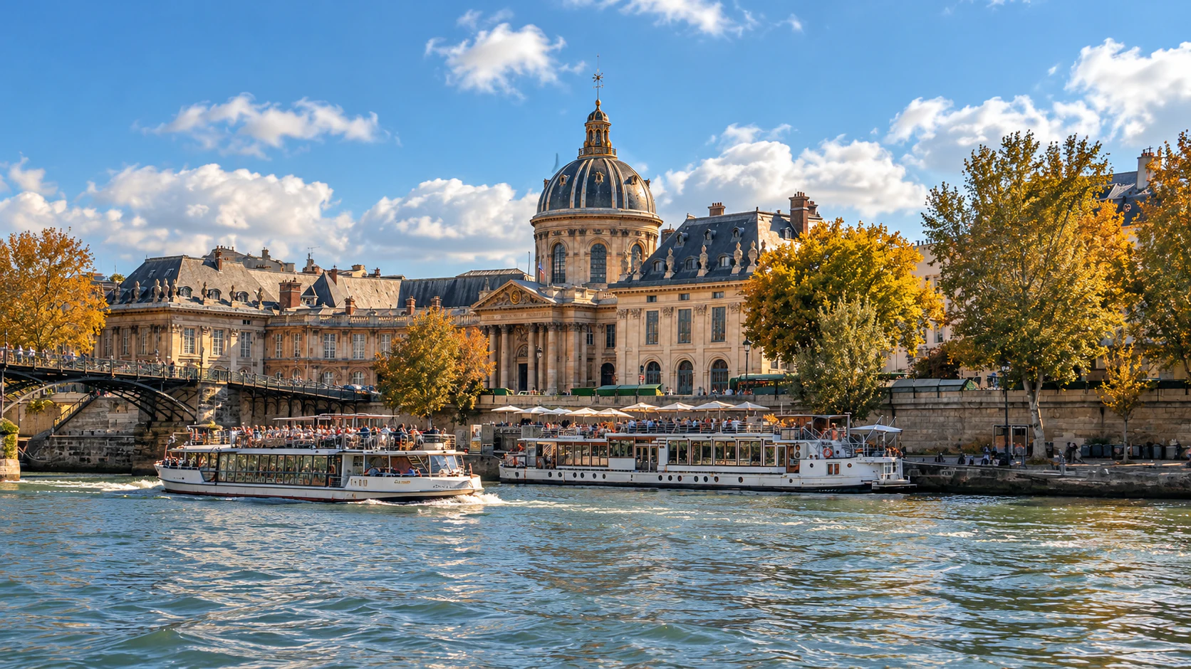 Institut de France from the Seine