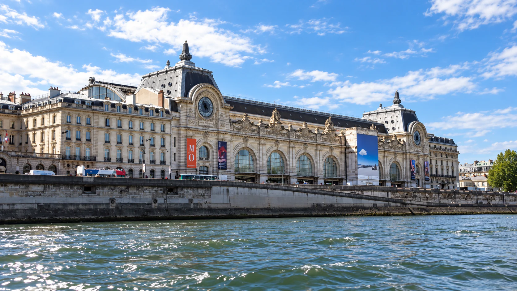 Musée d’Orsay from the Seine