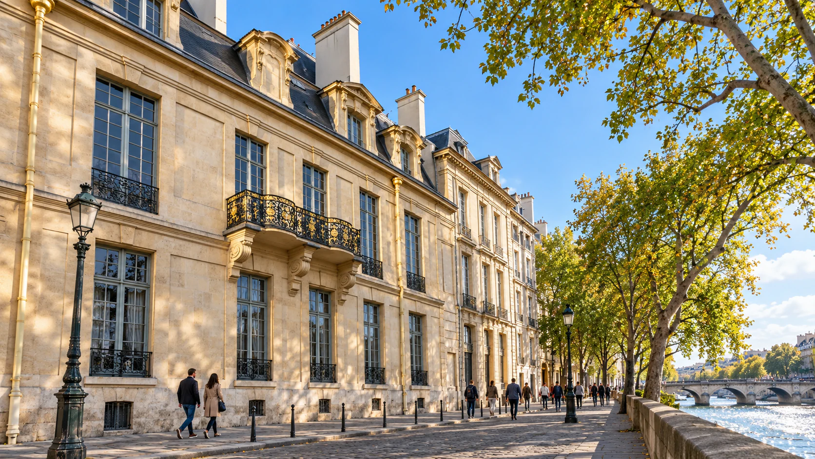 Hôtel de Lauzun on Quai d’Anjou