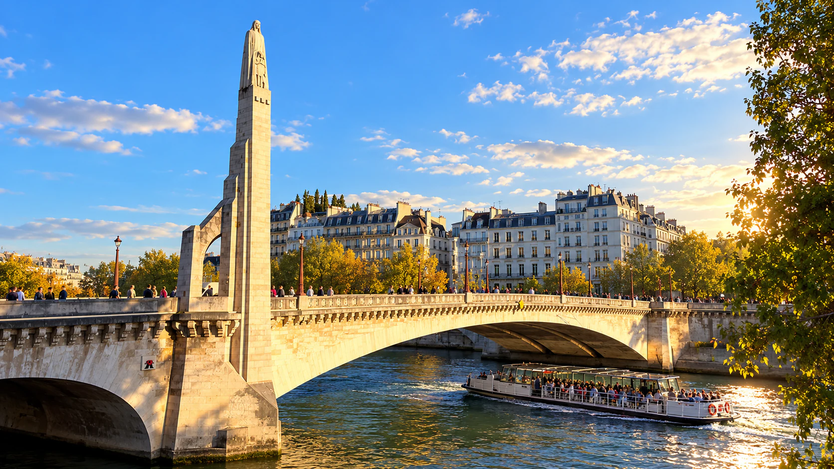 Pont de la Tournelle and Saint Geneviève