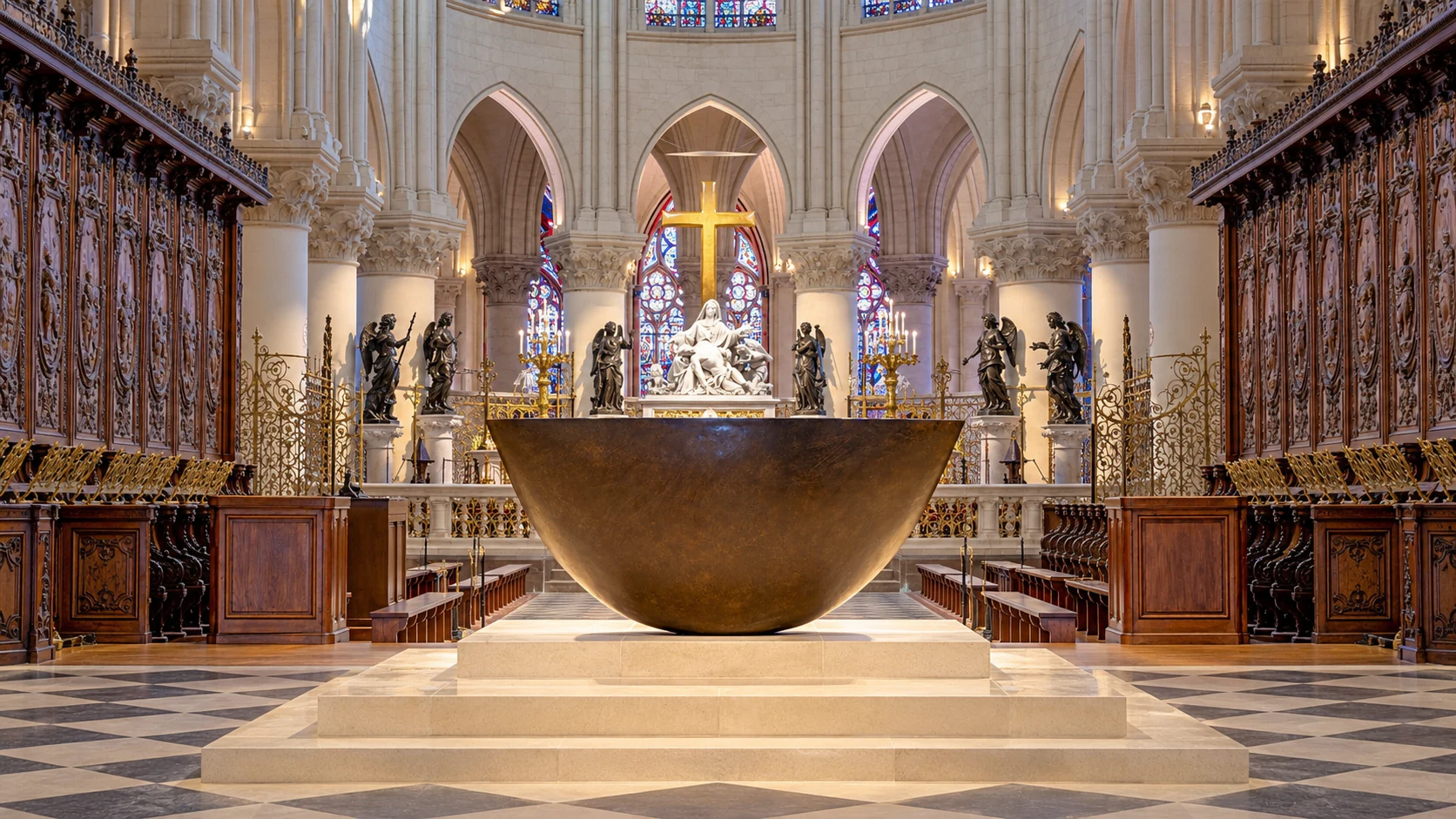 Guillaume Bardet’s bronze altar