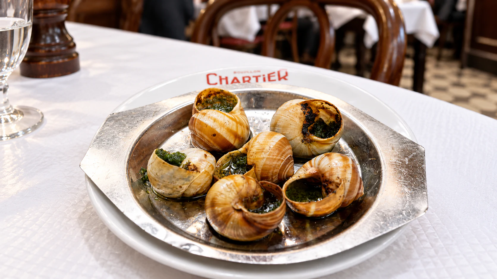 Garlic-parsley escargots