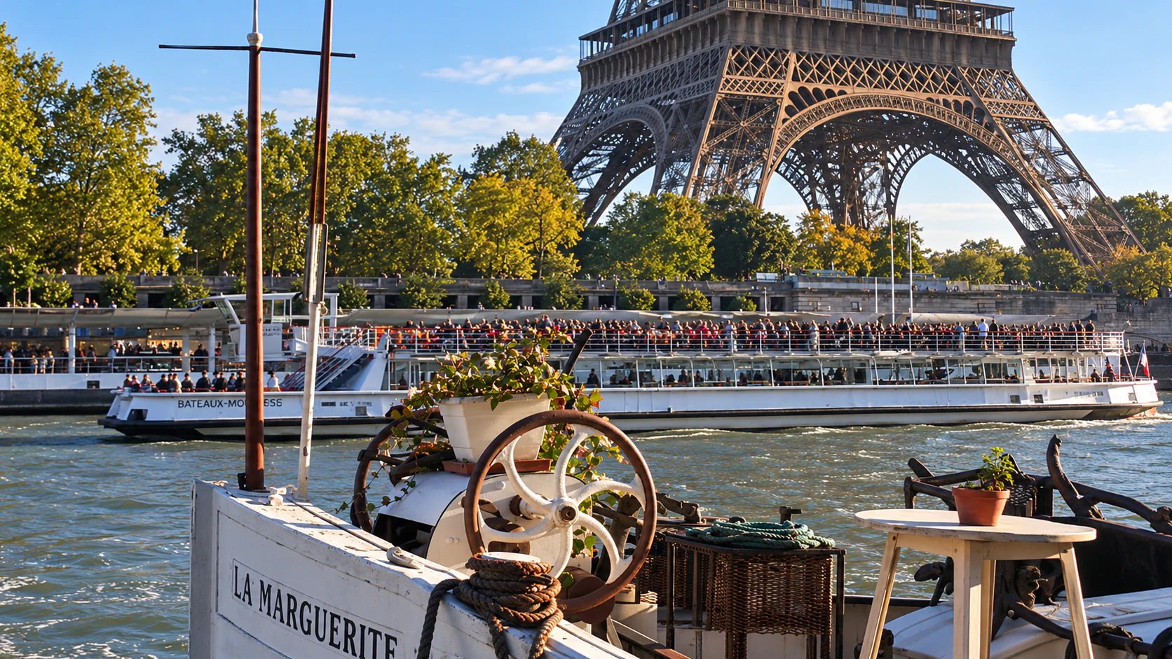 Tower from the Seine quayside