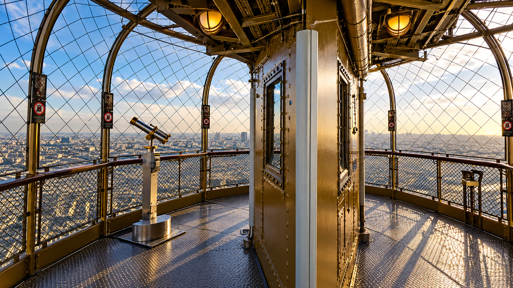 Summit observation deck