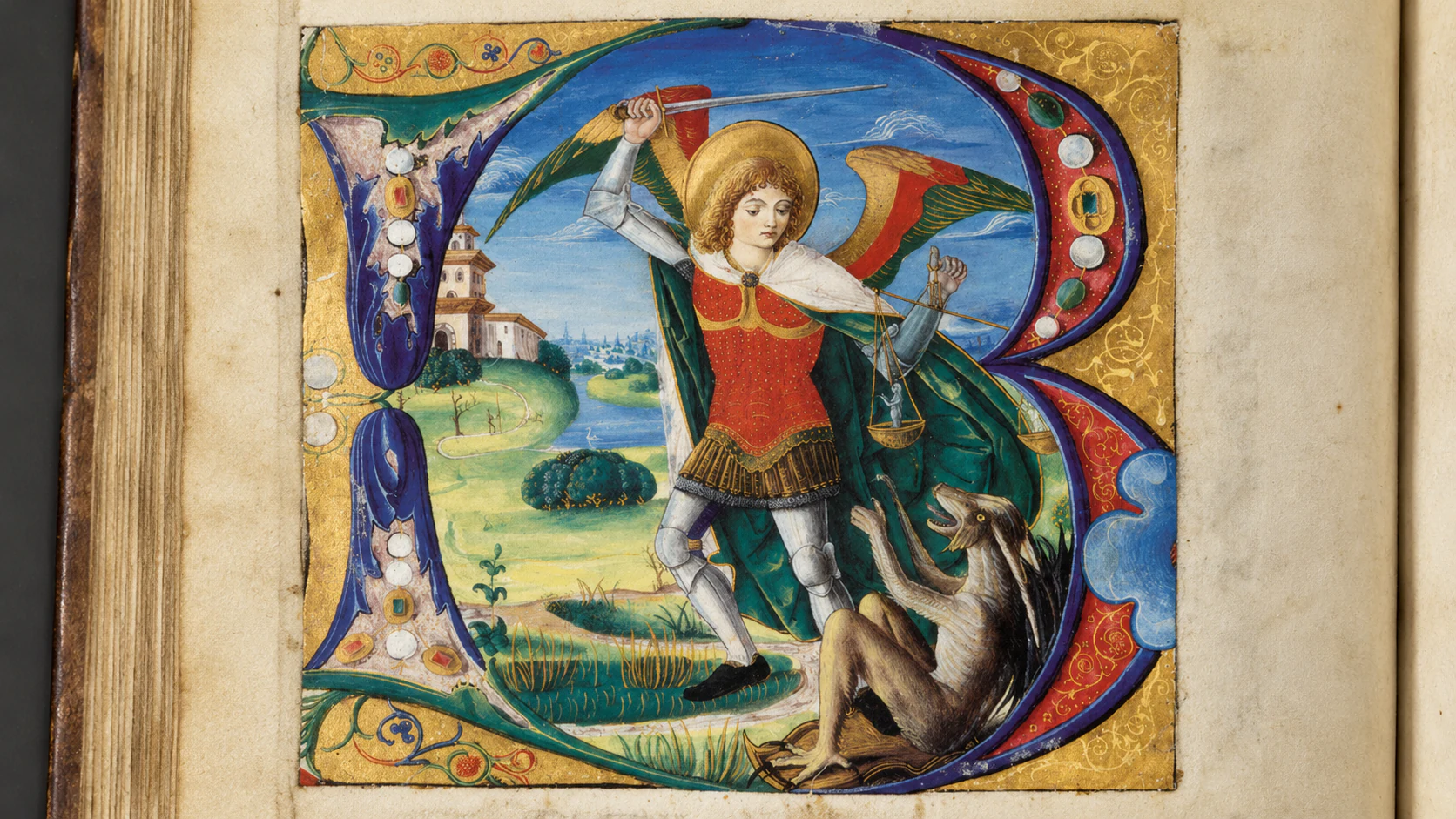 Saint Michael and the dragon