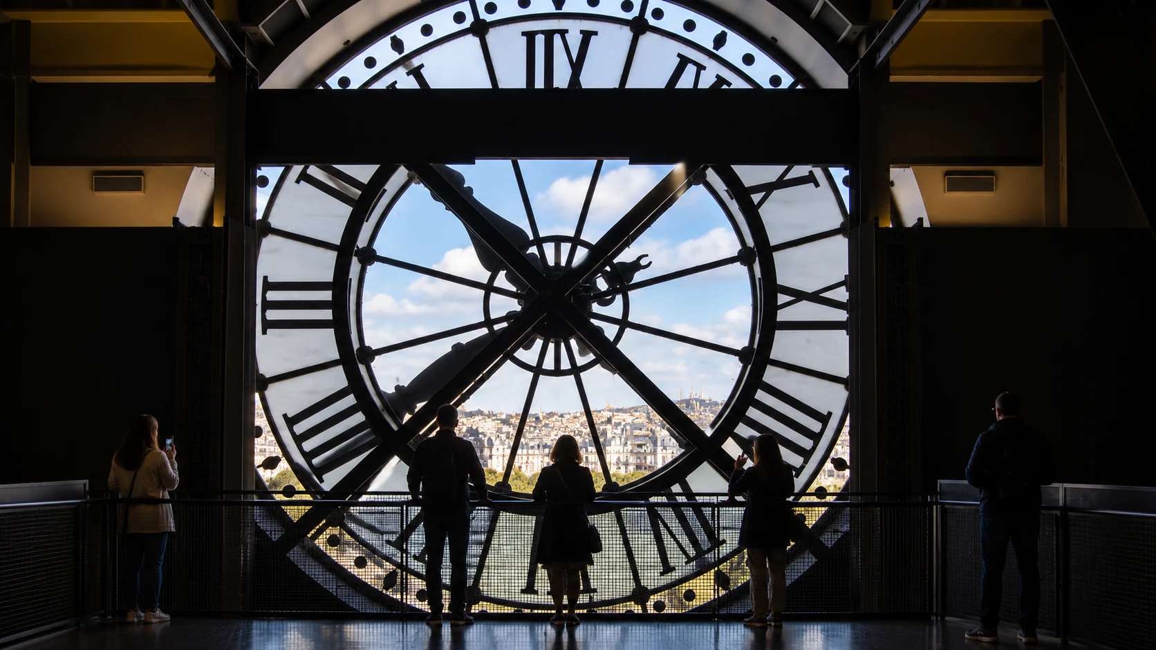 The clock window