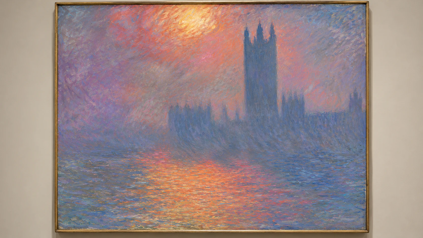Monet: London, Houses of Parliament