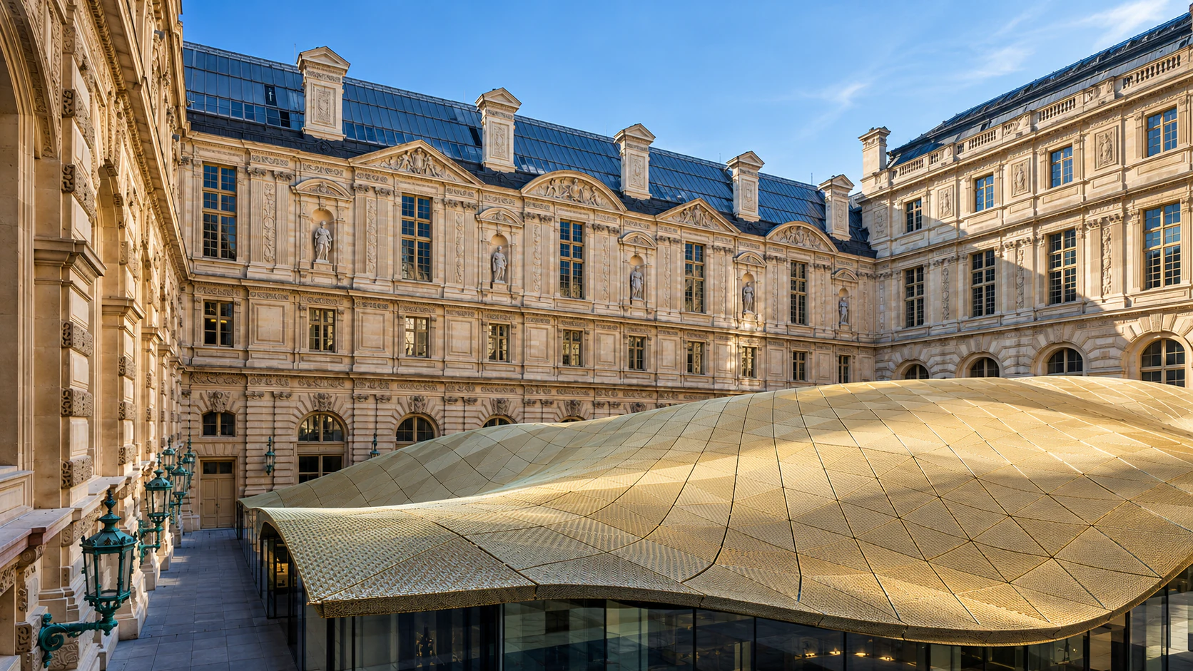 Cour Visconti canopy